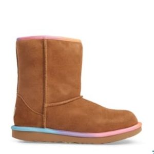 UGG Australia Kids classic short ll rainbow boots